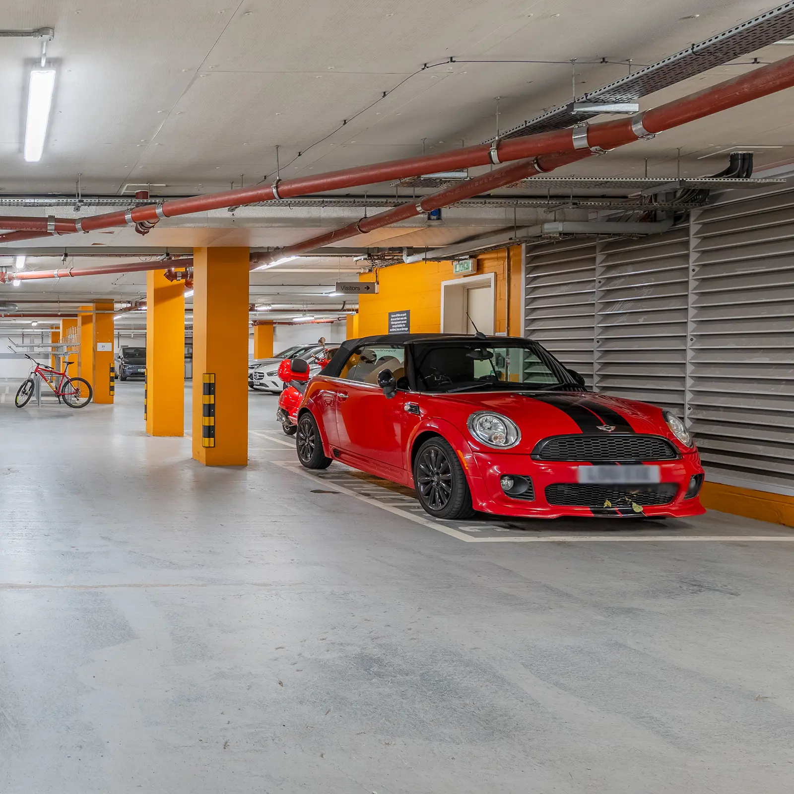 5 Parking Spaces